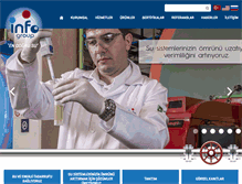 Tablet Screenshot of infogroup.com.tr